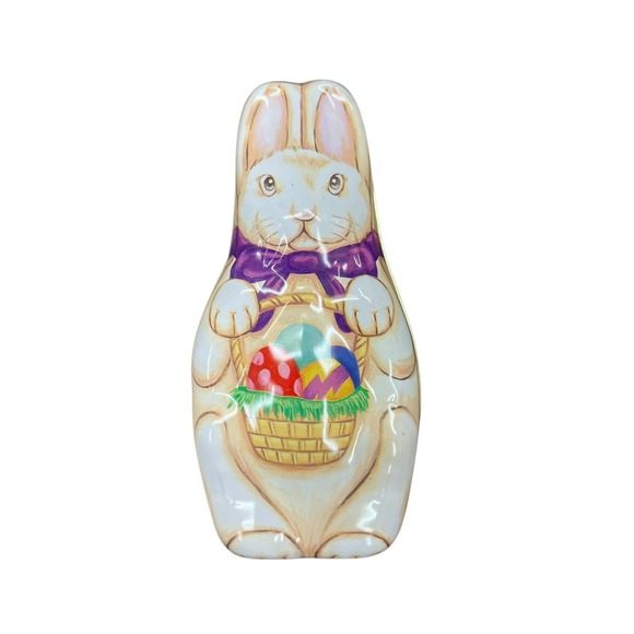 4 Vintage Tins PA Dutch Minty Candy Valentine's Day Heart Shaped Paper Box - Picture 5 of 10